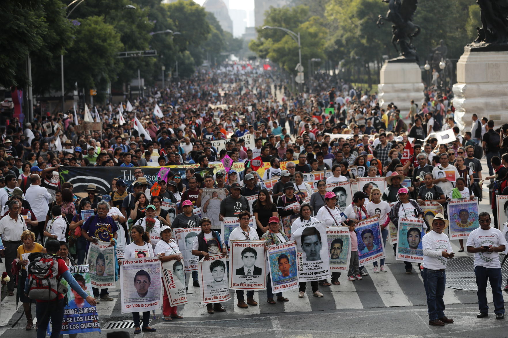 APTOPIX Mexico Missing Students